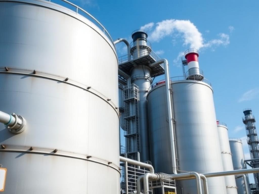Industrial oil storage