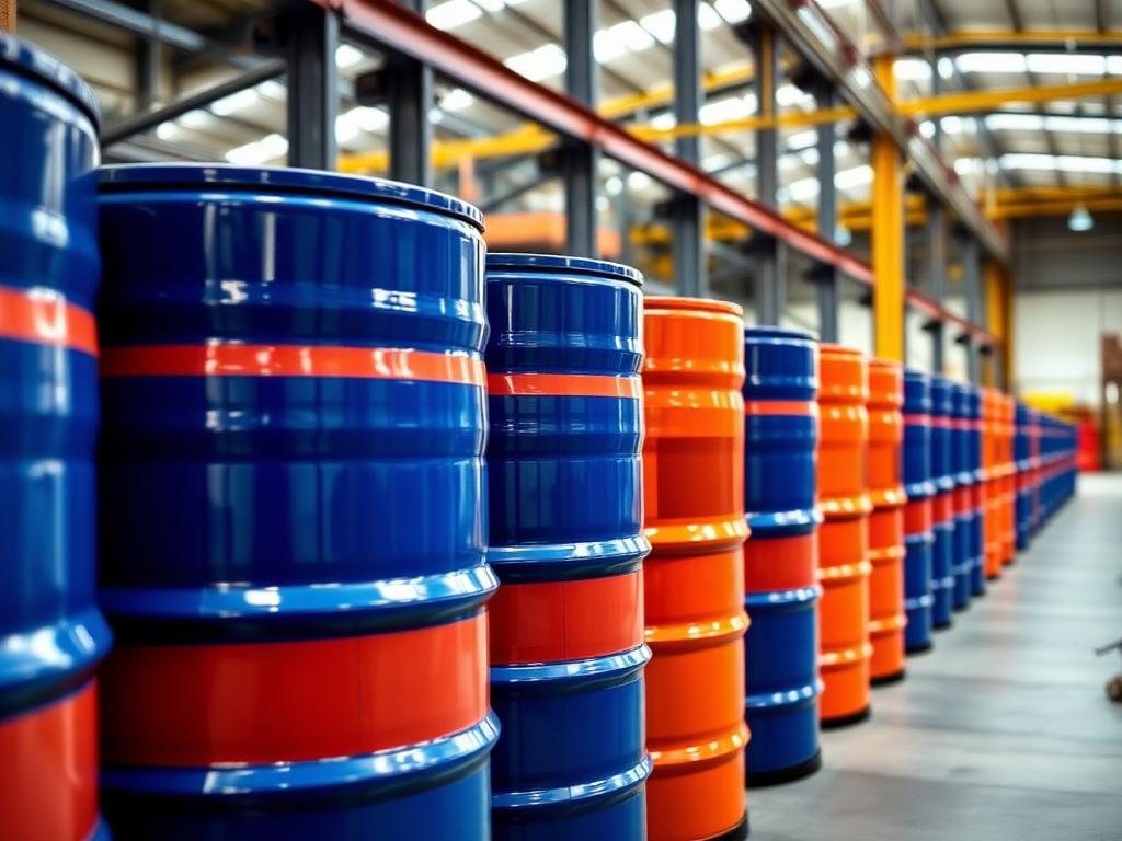 Oil barrels